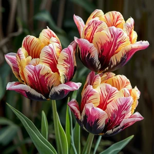 Тюльпан Роял Гарнит купить по цене от 425р. в интернет-магазине «Посадика» с доставкой почтой в в Сковородиное и по всей России – [изображение №1].