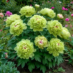 Пион Зеленые Бобы купить по цене от 610р. в интернет-магазине «Посадика» с доставкой почтой в в Сковородиное и по всей России – [изображение №1].